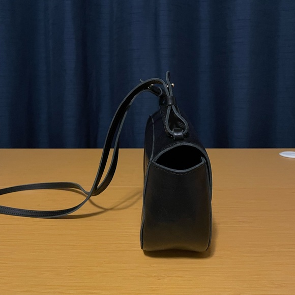 Clare V Elodie Leather Crossbody Bag - Picture 6 of 9